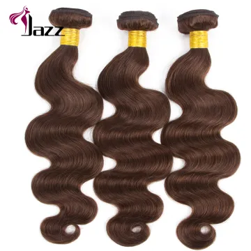 light brown and dark brown lace frontal closure, #2 #4 #6 hair bundles with closure