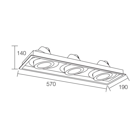 LED Downlight With Battery Backup