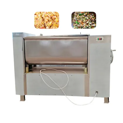 Industrial Horizontal Kebab Meat Mixer - 2000 Lt Capacity
