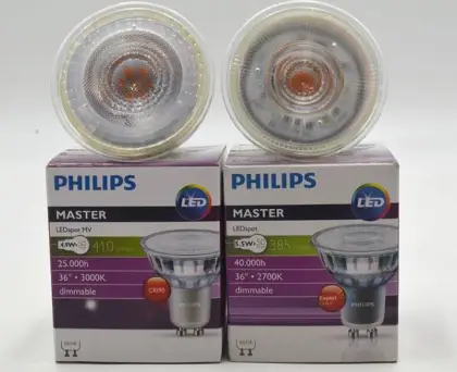 Philips LED Lamp GU10 MR16 2W 3.5W 5W 220V - Energy Saving Home Lighting