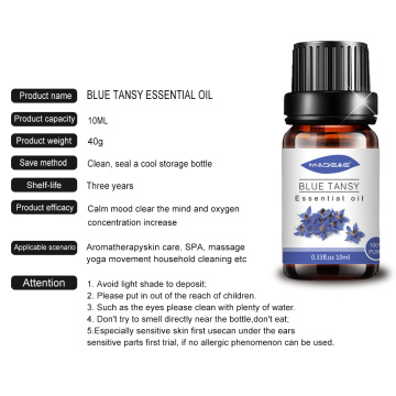 Buy Organic high quality cosmetic grade Blue Tansy essential Oils for skin face care