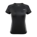 Camiseta para mujer de corte seco que absorbe la humedad