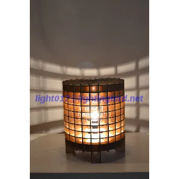 classical craft wood table lamp