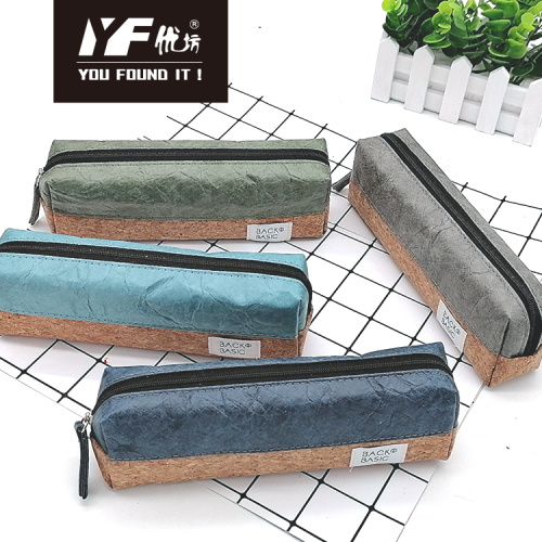 Simple solid color dupont paper pencil case