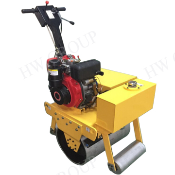 Caminhe atrás do Double Drum 500kg Vibroration Road Roller Compactor