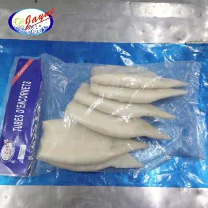 Cleaned Frozen Squid Tip Price Good Quality Tip-on Frozen Pacific Seafood Squid Tip