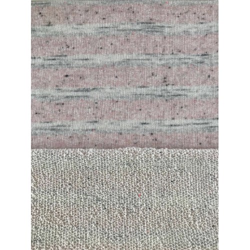 Speckled Stripes French Terry Stickad