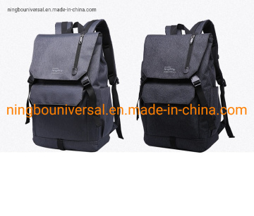 black fashion backpack computer bag