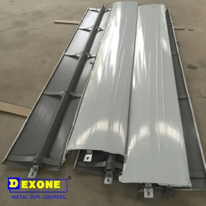 Aluminum exterior perforated louver aluminum solar shading aluminum awning Profiles