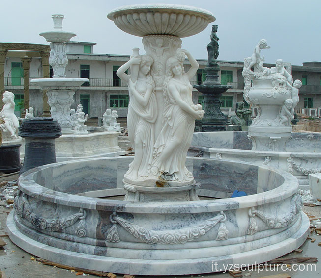 Fontana di acqua Godness di vita dimensioni quattro stagione