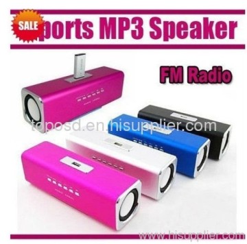 Портативный куб музыки динамик (jh-md09) Mp3 плеер Поддержка Sd Tf карта U диск Fm Радио