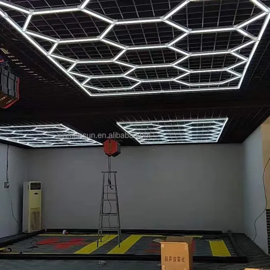 Honeycomb Shape LED Ceiling Light for Car Detailing Shop
