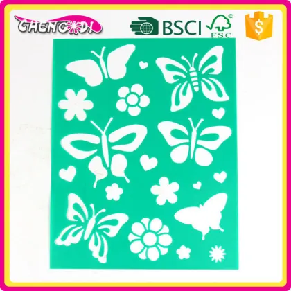 Superstyle colorful attract classical paint stencil patterns