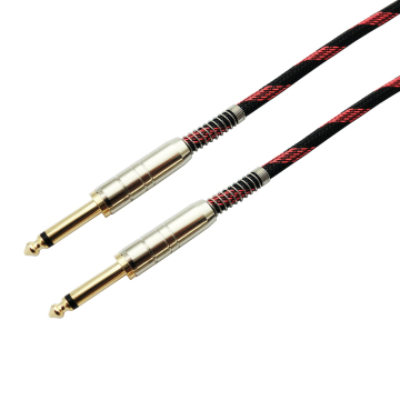 1/4 Inch TRS Instrument Cable - Guitar Link Audio Cable with 6.35mm Jack to XLR Adapter