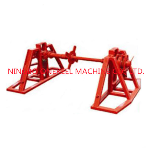 Heavy Load Hydraulic Stringing Equipment Cable Reel Stand