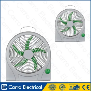 Carro Electrical 10inch 12v 8w rechargeable mini fan