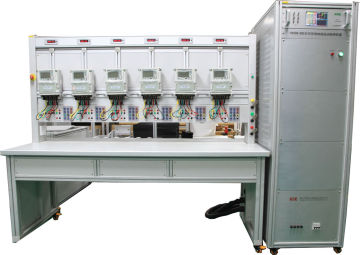 Single Phase Energy Meter Testing Equipment , Electric Meter Test Bench