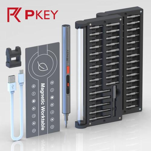 PKEY DIY مفك البراغي الكهربائي مع 3 عزم الدوران