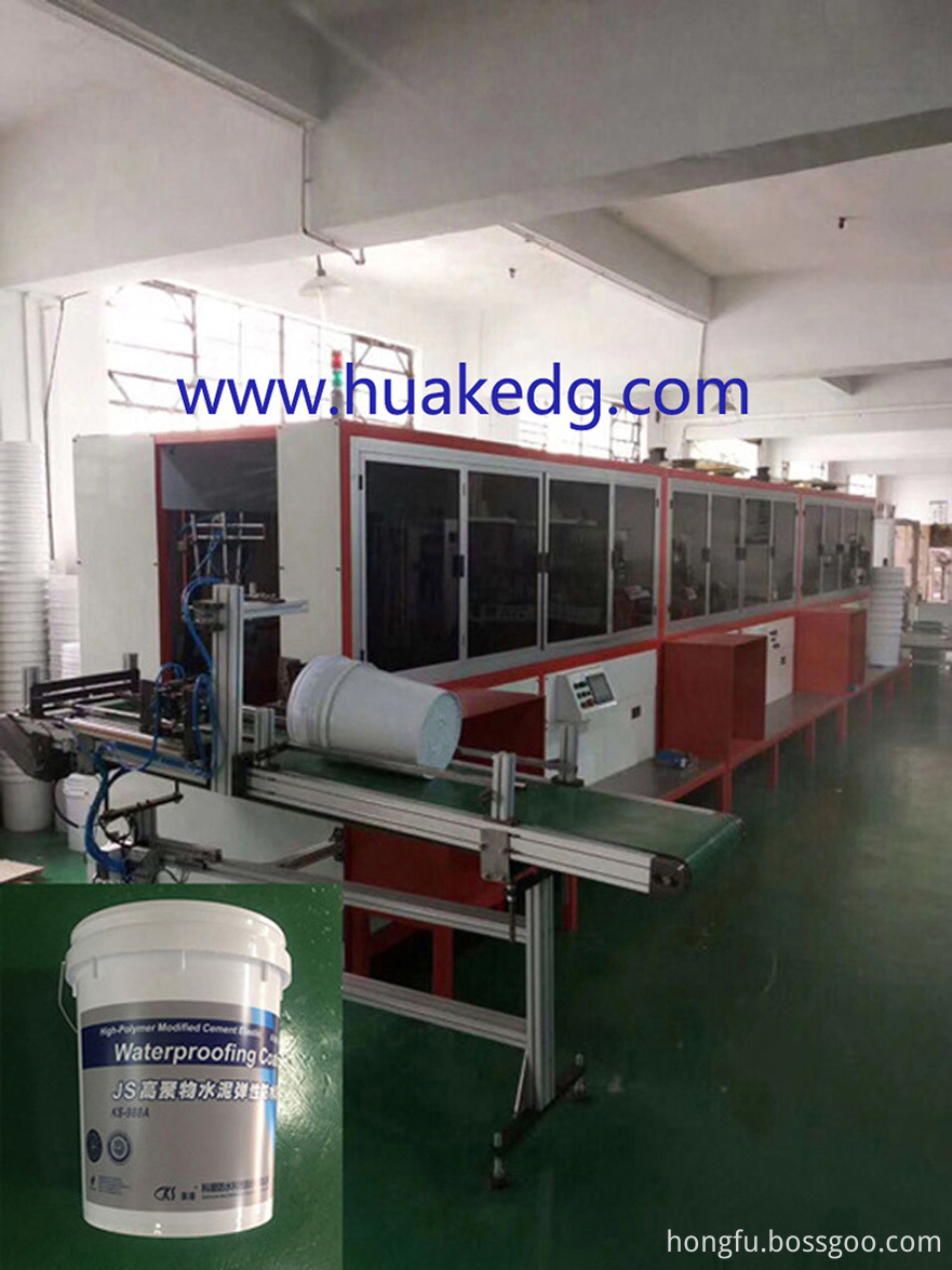 Automatic Screen Printer for Plastic Buckets