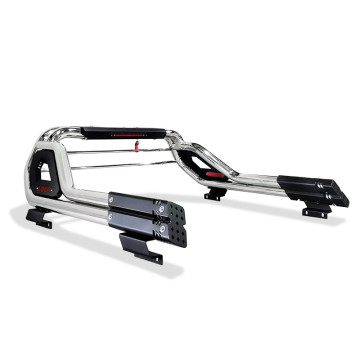 Barra de rollo de camión Hilux con recubrimiento en polvo con cubierta superior para Toyota