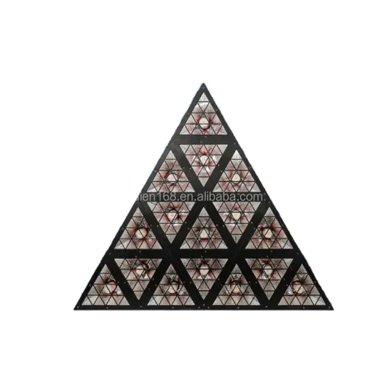 High-Power LED Triangle Effect Light: 16x30W Matrix Panel for DJ, Nightclubs, Disco, Parties, and Weddings