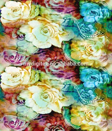 Digital printing silk fabric 100% silk crepe fabric