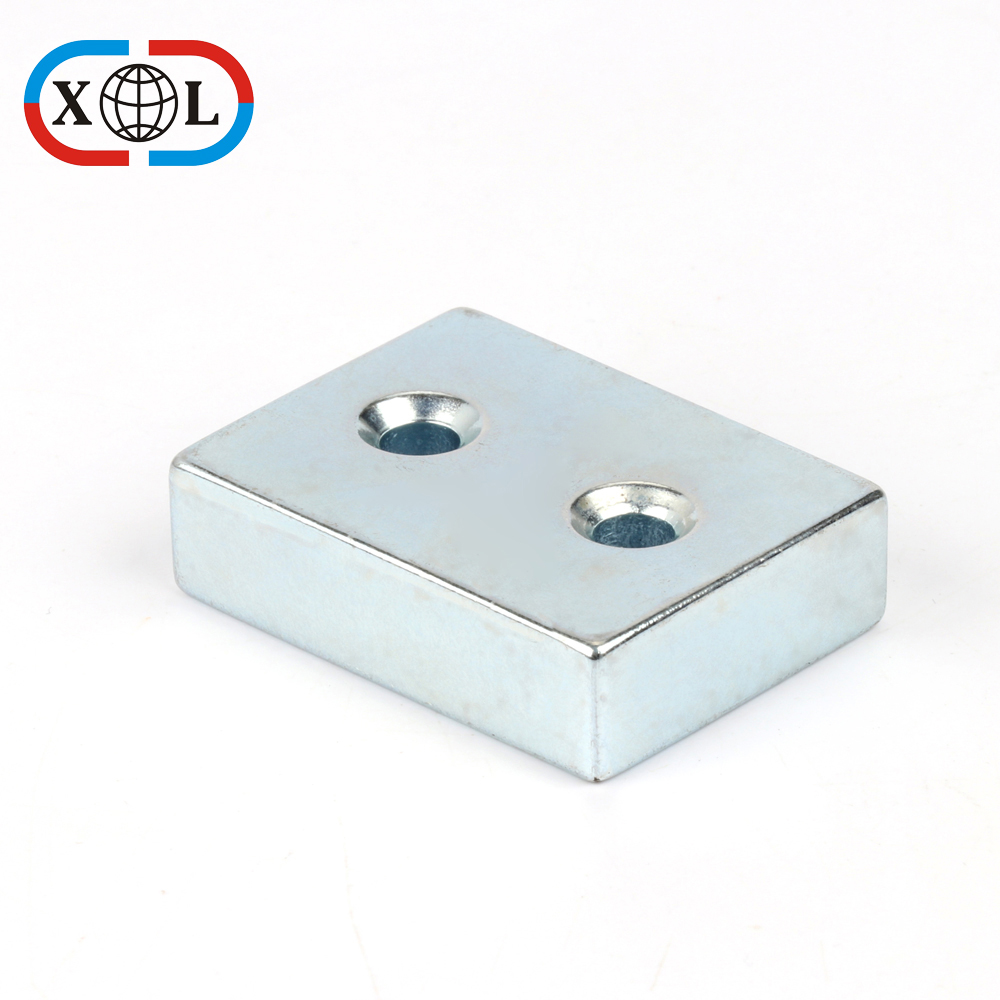 Zinc Coating Square Magnet