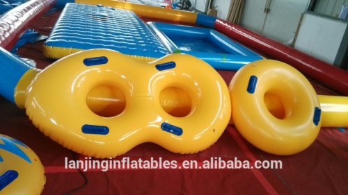 PVC two figure inflatable swimming raft for sale