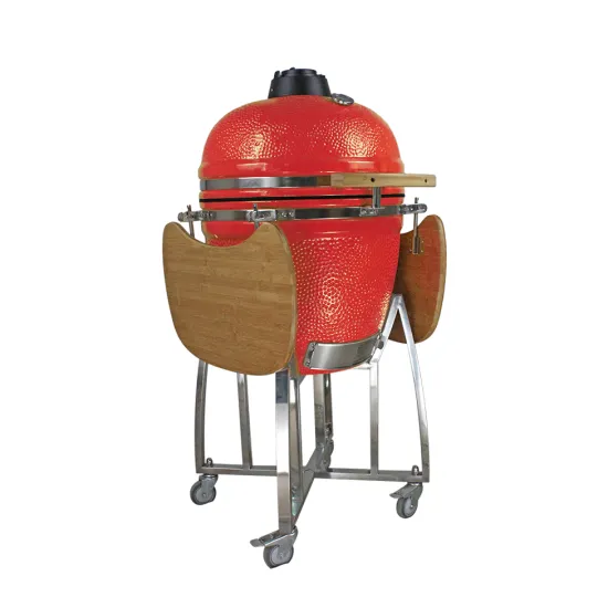 Auplex Grillen BIG Green Grill: 21 Inch Charcoal Egg Barbecue BBQ Kamado