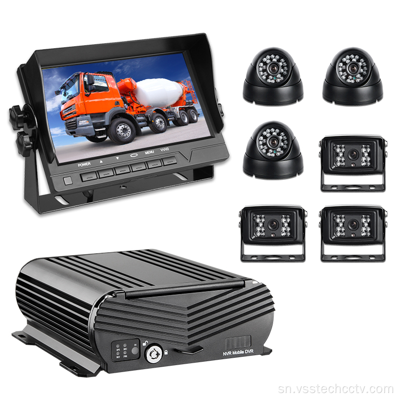 8 Channel digital HD network kamera + kuratidza