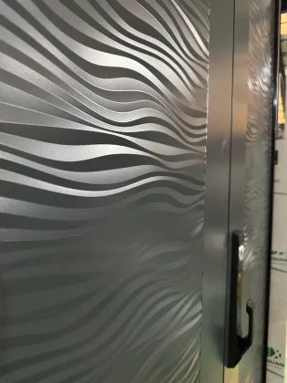 Residential aluminium entry doors