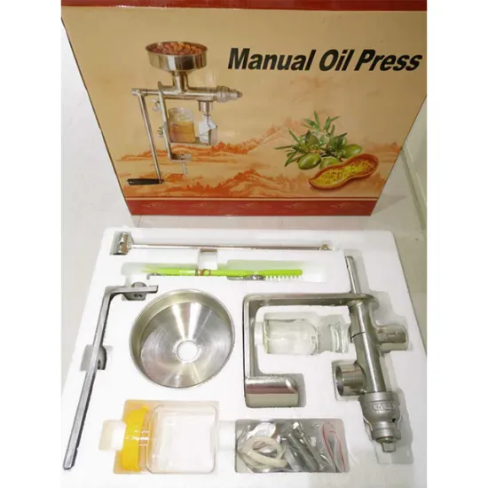 Big Discount Manual Oil Expeller Hand Crank Operated Oil Press Machine