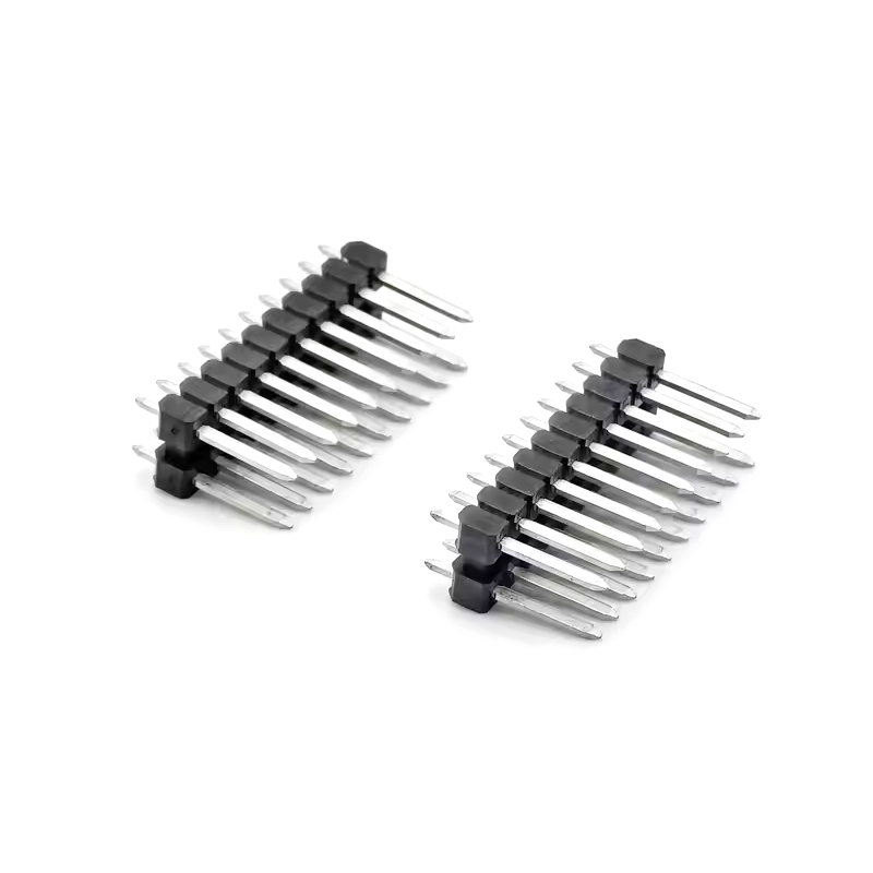 Encabezado de pin de 3.5 mm filas duales rectas