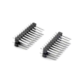 Encabezado de pin de 3.5 mm filas duales rectas