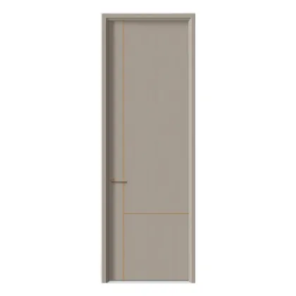 Free Painted Plywood Door with Decoration Soundproof Wooden Room Door