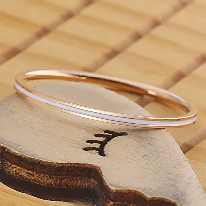 Wholesale Thin Rose Gold Ring Jewelry Sets