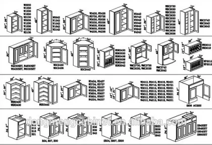 solid wood door plywood carcass kitchen cabinet
