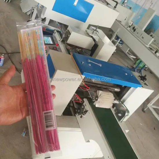 Plastic Drinking Straw Packing Machine for Agarbatti Raw Material
