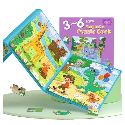 ULi Factory Wholesale: Magic Jigsaw Puzzle Board Books for Early Learning and Kids