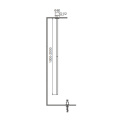 Triumph Ceiling Mount Basin Mixer