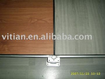 Raised floor with HPL