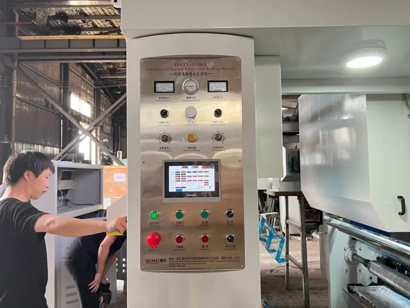 Rotary Gravure Printing Machines for Cigarette and Wallpaper Production