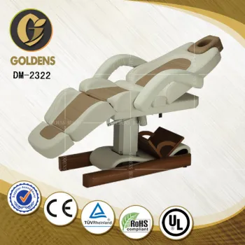 good quality facial bed for beauty salon with eletrical control