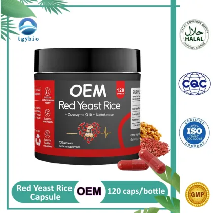 OEM Red Yeast Rice Capsule with Nattokinase & CoQ10