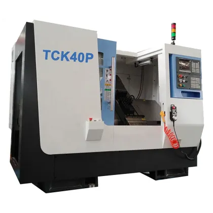China Hydraulic Chuck Slant Bed CNC Lathe - TCK40P Haas CNC Lathe Machine at Good Price