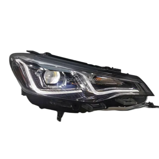 LED Headlamp Assembly Compatible with Chevrolet Kluzer - High Configuration Matrix Projector Lens