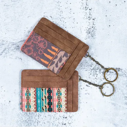 Vintage Canvas Coin Purse Card Pack