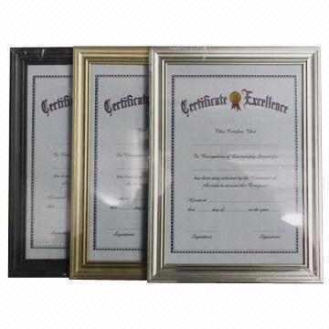 A4/A3 certificate document frame