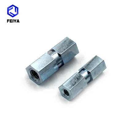 Double Head Hex Coupling Nuts for Hardware Industry Machining