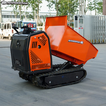 XINIU XN500 Mini Gasoline Crawler Dumper with Pump Core Motor for Precision Work